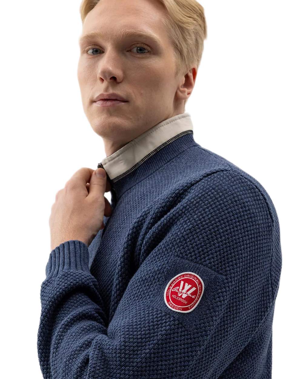 Holebrook Mens Classic Knitted Windproof Sweater - Image 35