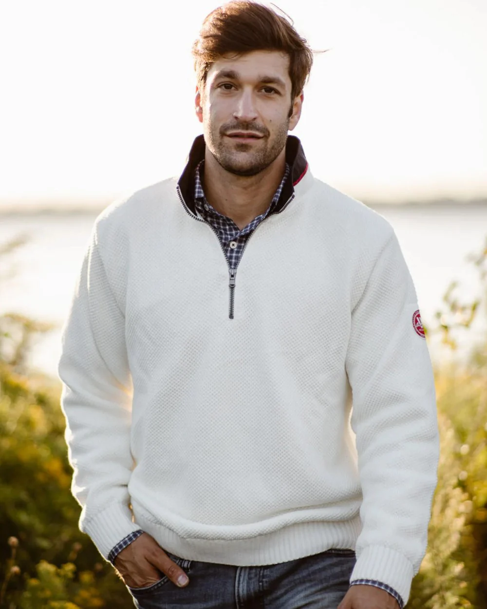 Holebrook Mens Classic Knitted Windproof Sweater - Image 45