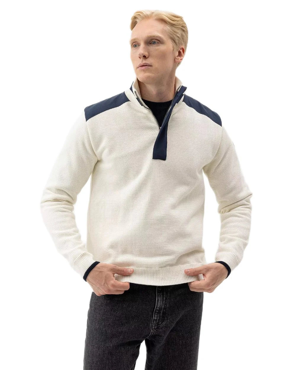 Holebrook Mens Eskil T-Neck Windproof Sweater - Image 3