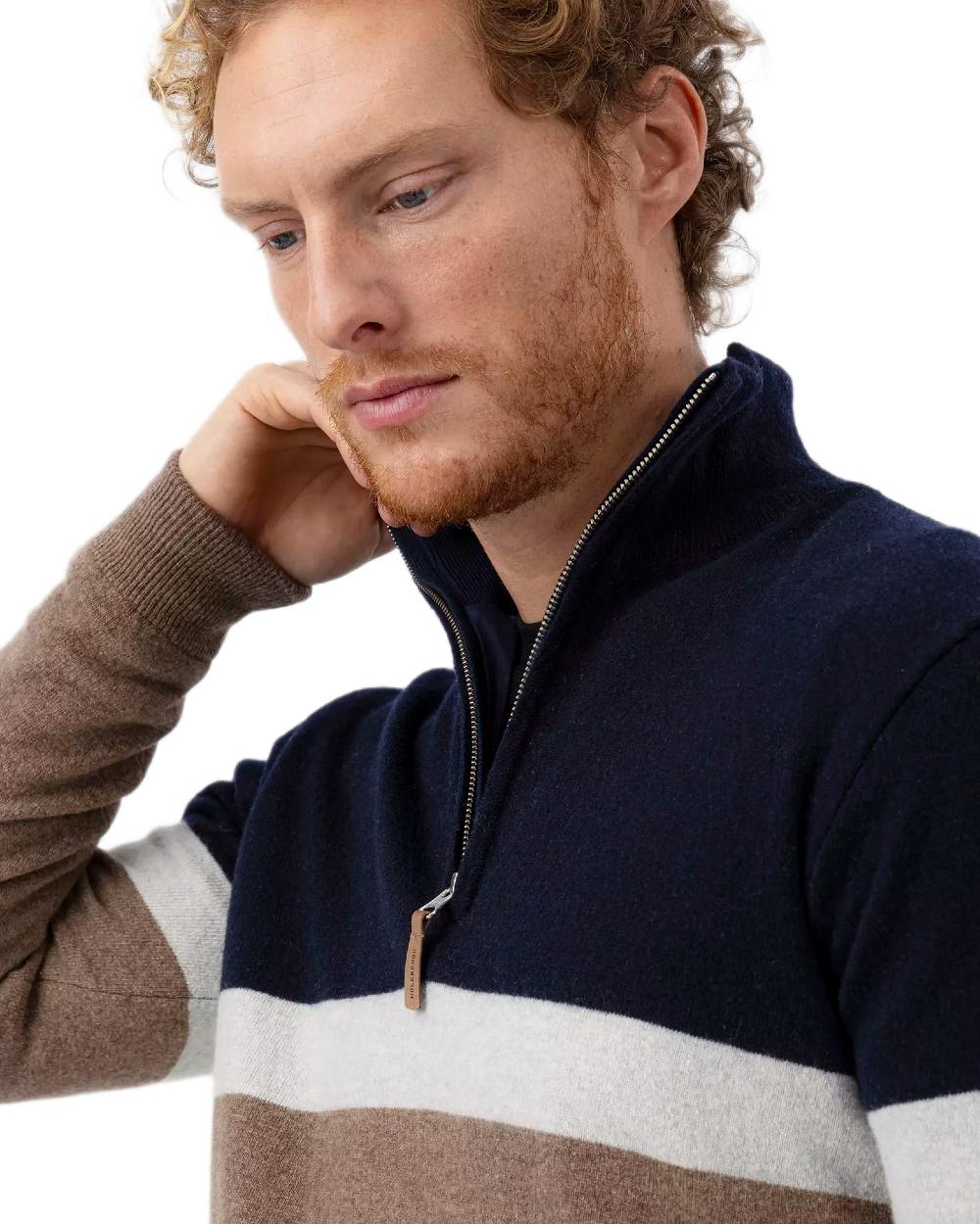 Holebrook Mens Stellan T-Neck Windproof Sweater - Image 6