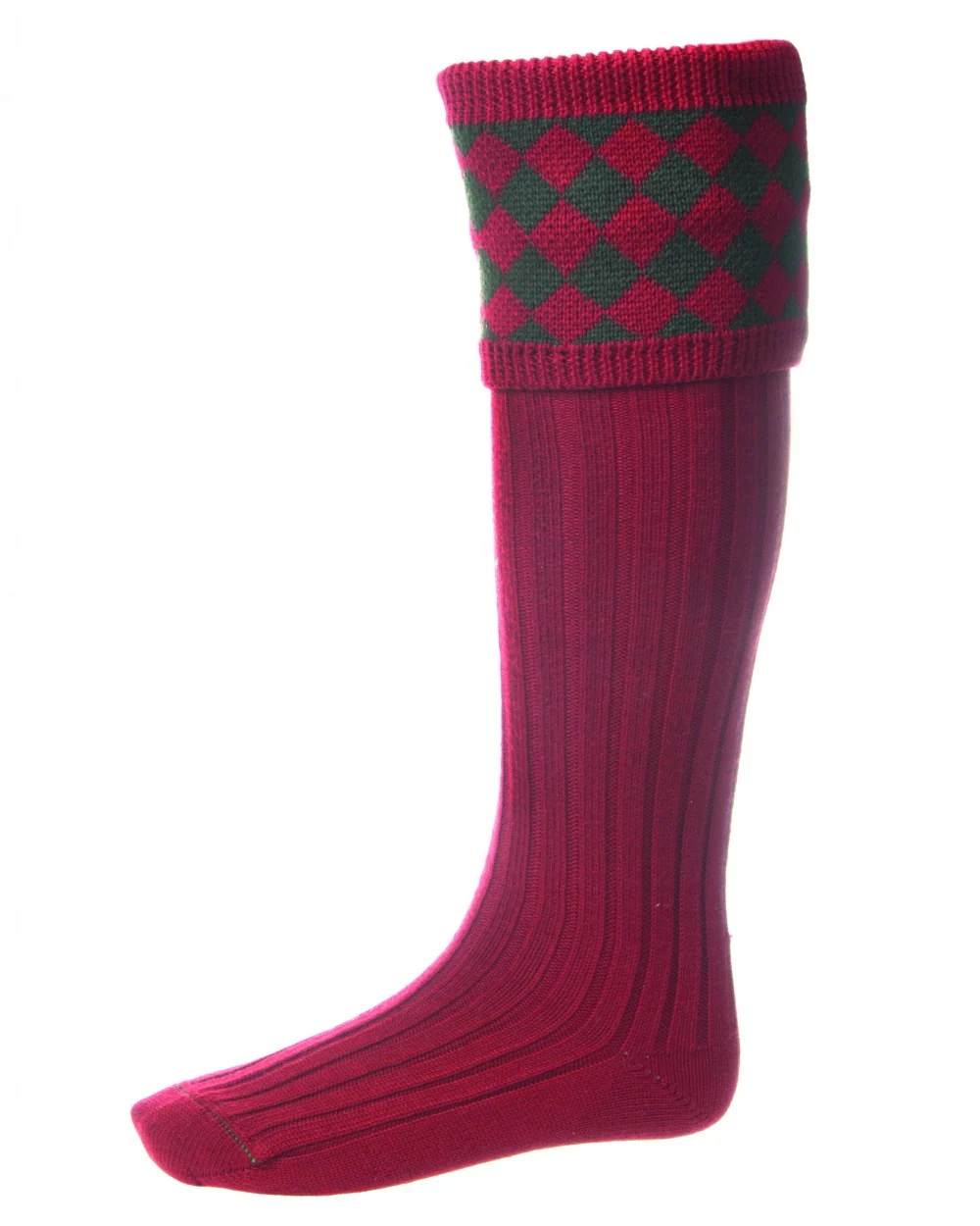House of Cheviot Chessboard Socks - Image 5