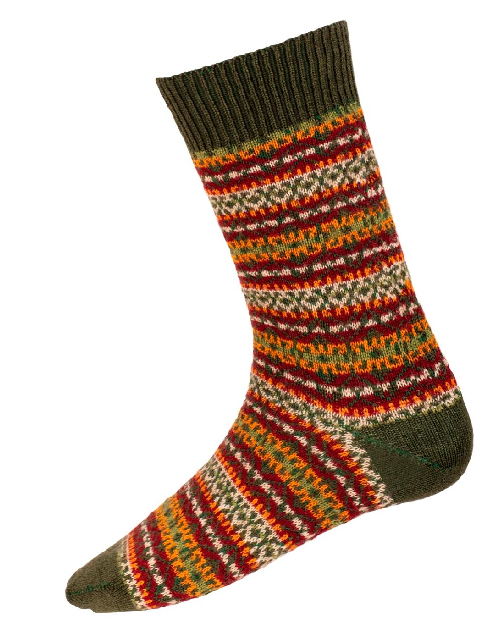 House of Cheviot Fairsle Short Socks - Image 3