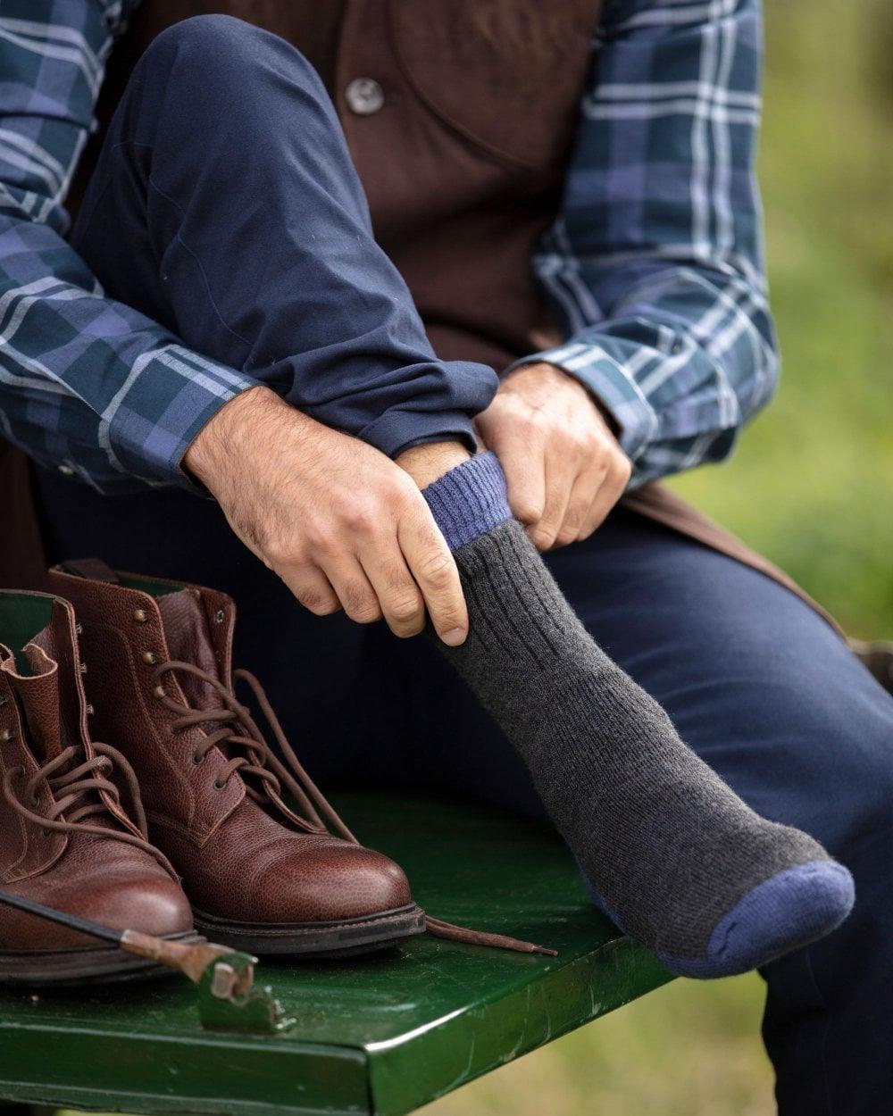 House of Cheviot Glen Technical Socks - Image 4