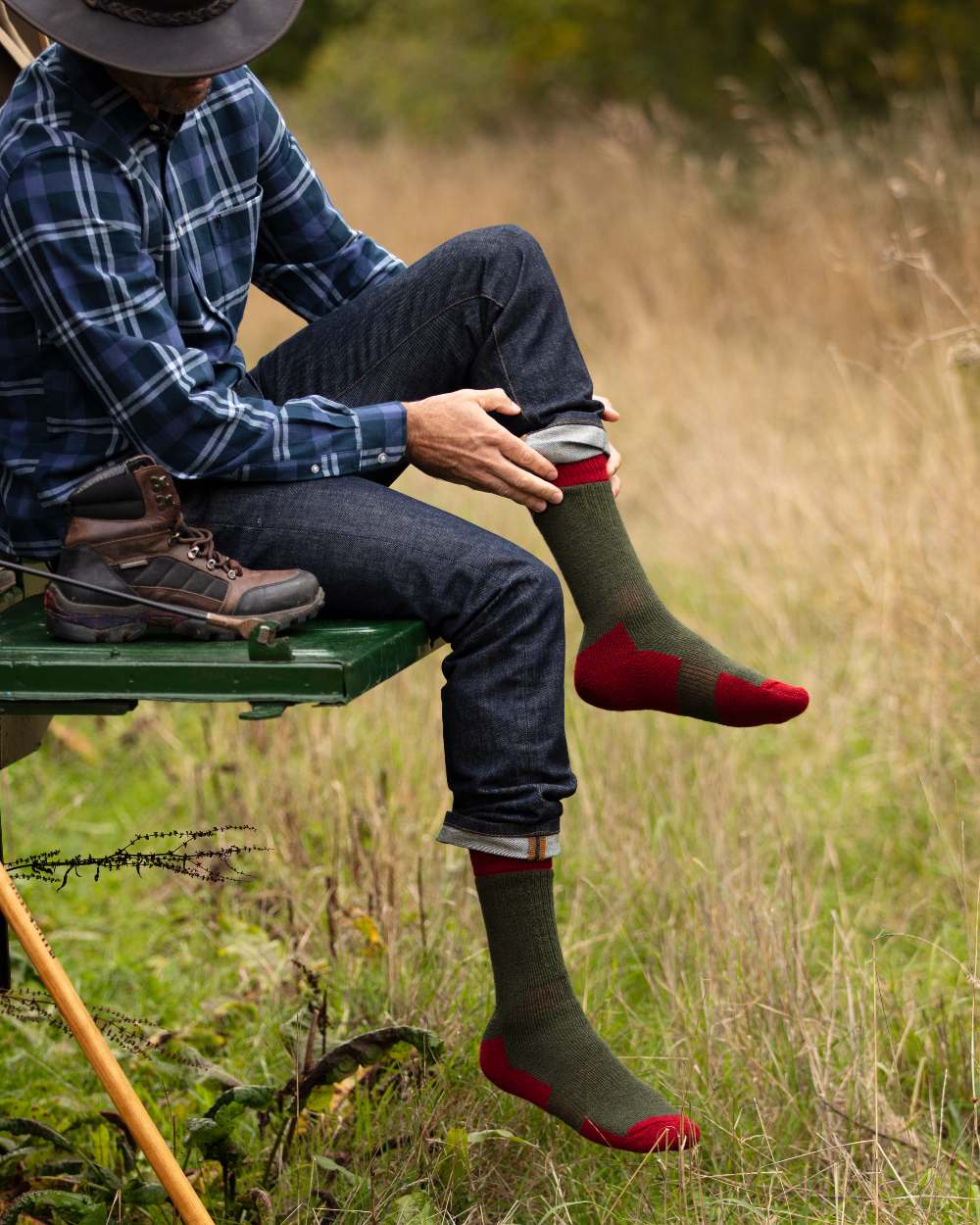 House of Cheviot Glen Technical Socks - Image 8