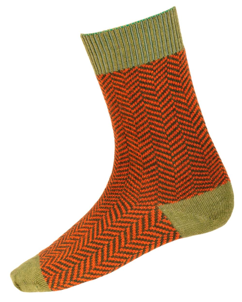 House of Cheviot Herringbone Short Socks - Image 3