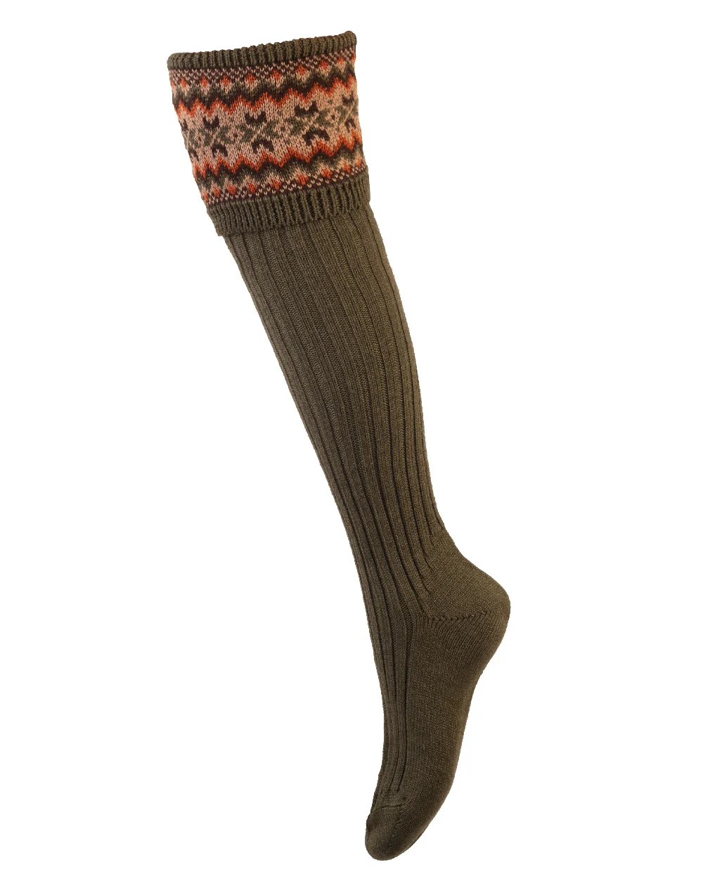 House of Cheviot Lady Fairisle Socks - Image 3