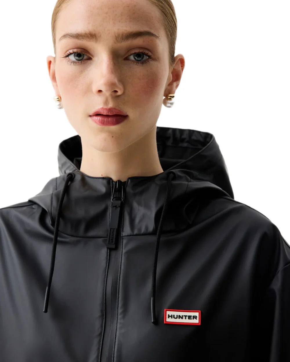 Hunter Downpour Andrea PU Raincoat - Image 10
