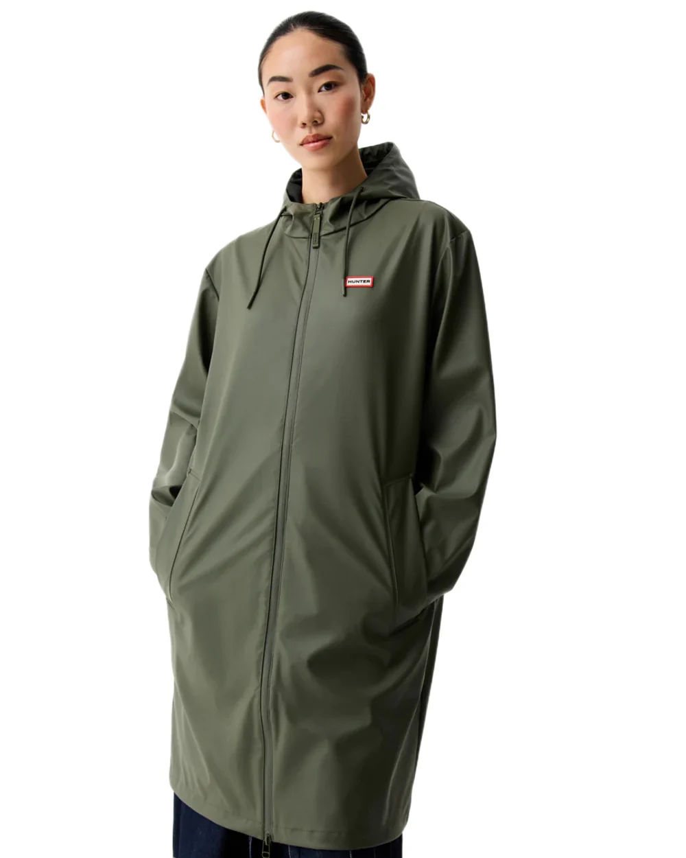 Hunter Downpour Andrea PU Raincoat - Image 12