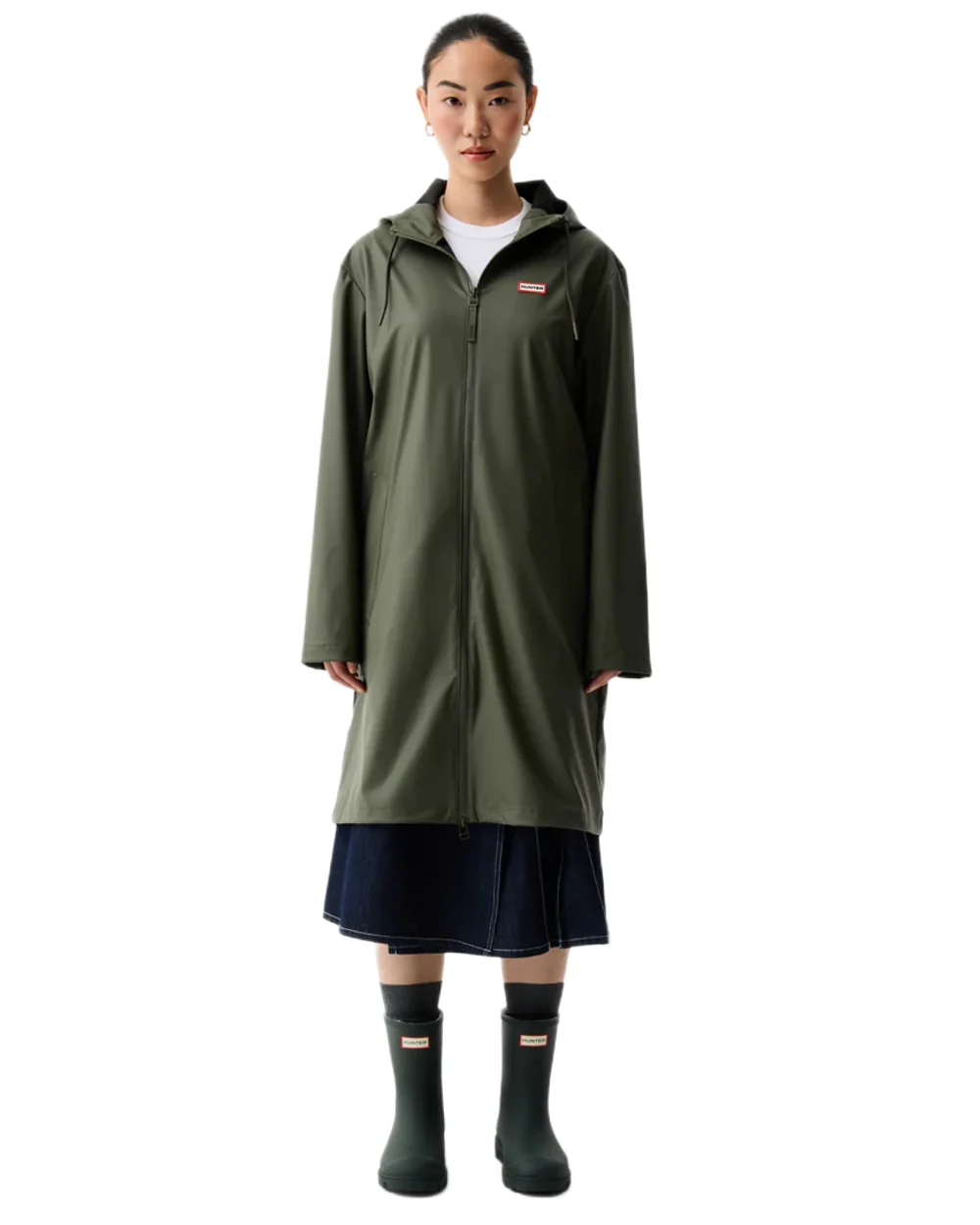Hunter Downpour Andrea PU Raincoat - Image 15