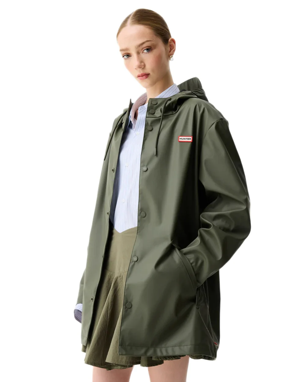 Hunter Downpour Jo Pu Rain Parka - Image 10