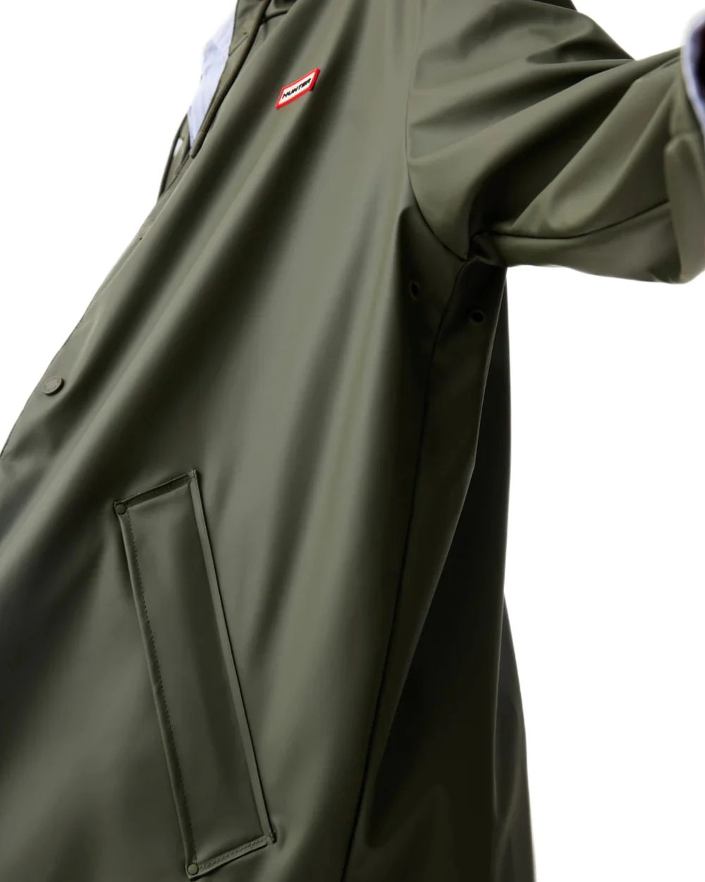 Hunter Downpour Jo Pu Rain Parka - Image 13