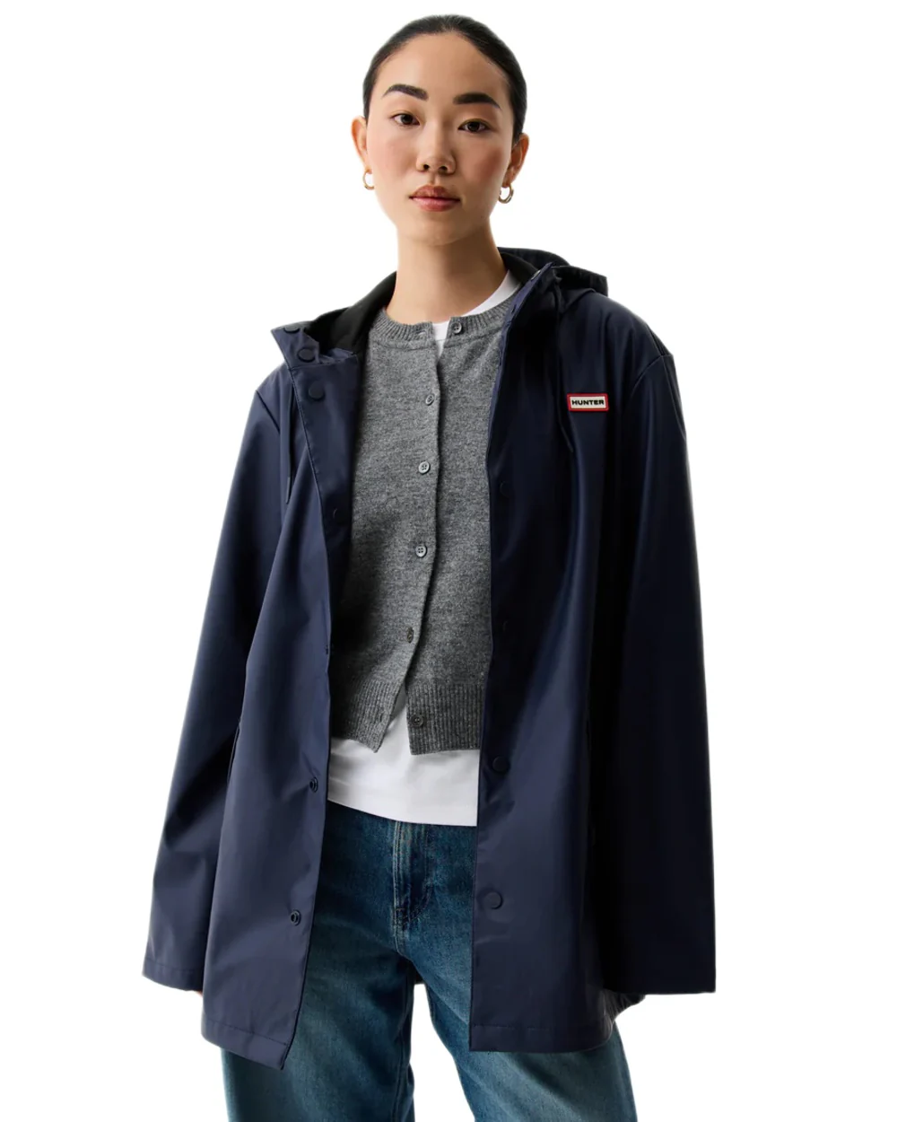 Hunter Downpour Jo Pu Rain Parka - Image 15