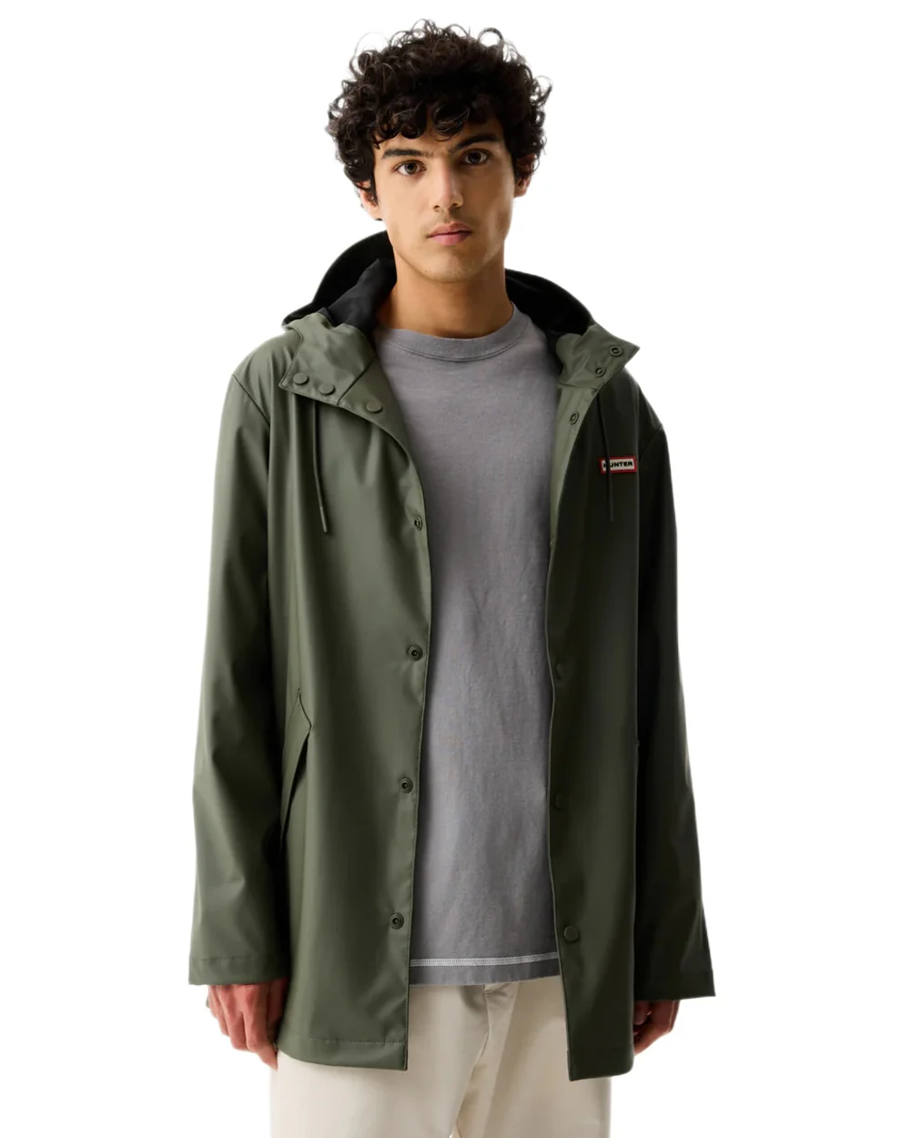Hunter Downpour Jo Pu Rain Parka - Image 8