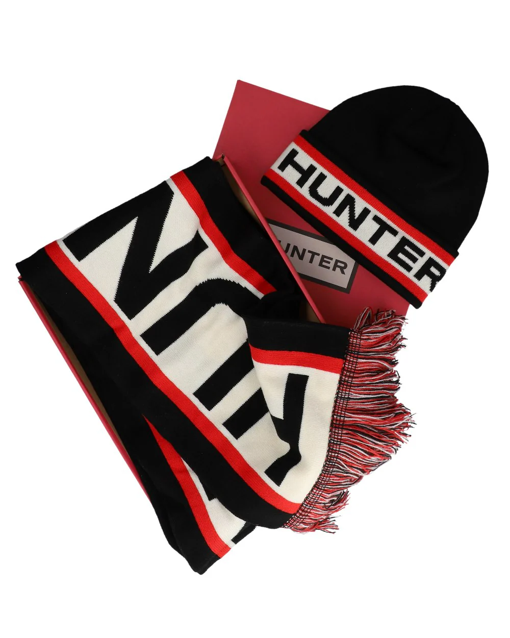 Hunter Dunbar Scarf And Beanie Box Set - Image 2