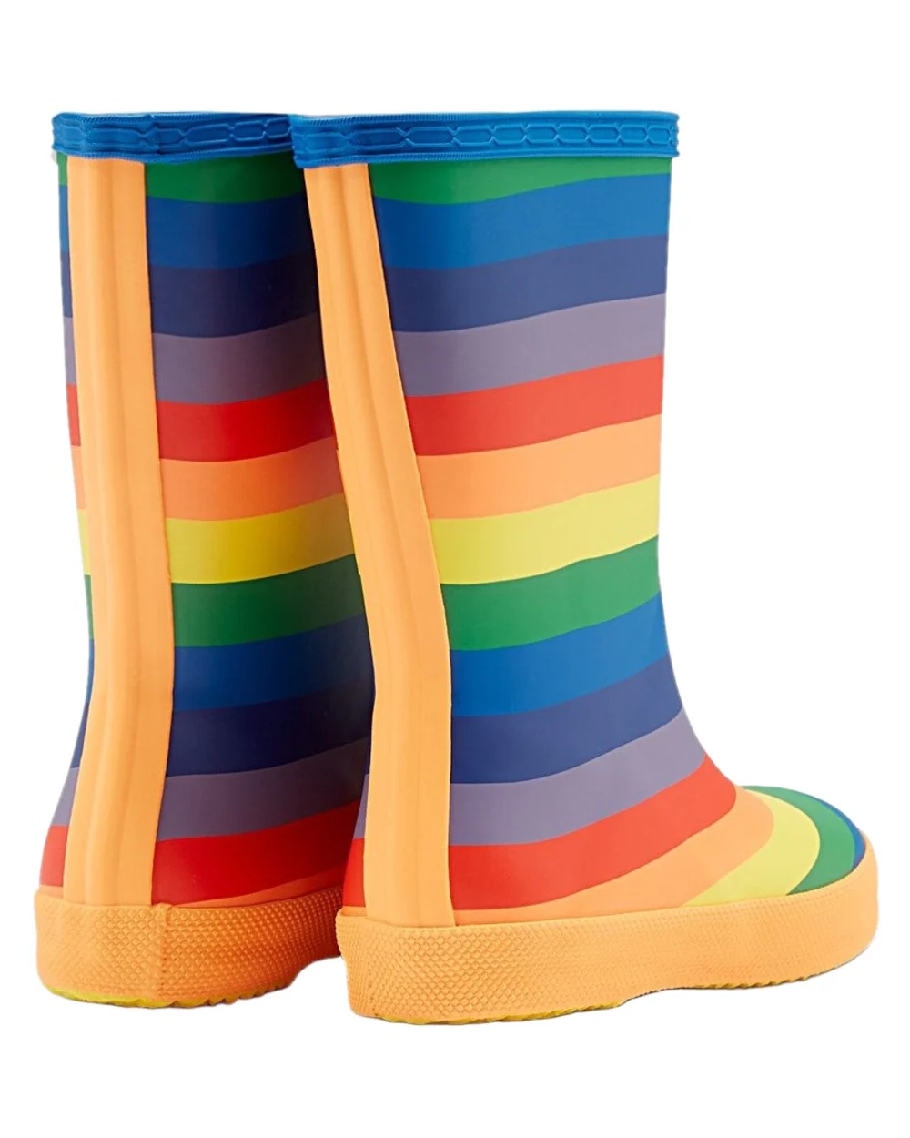 Hunter Kids First Classic Rainbow Print Wellingtons - Image 4