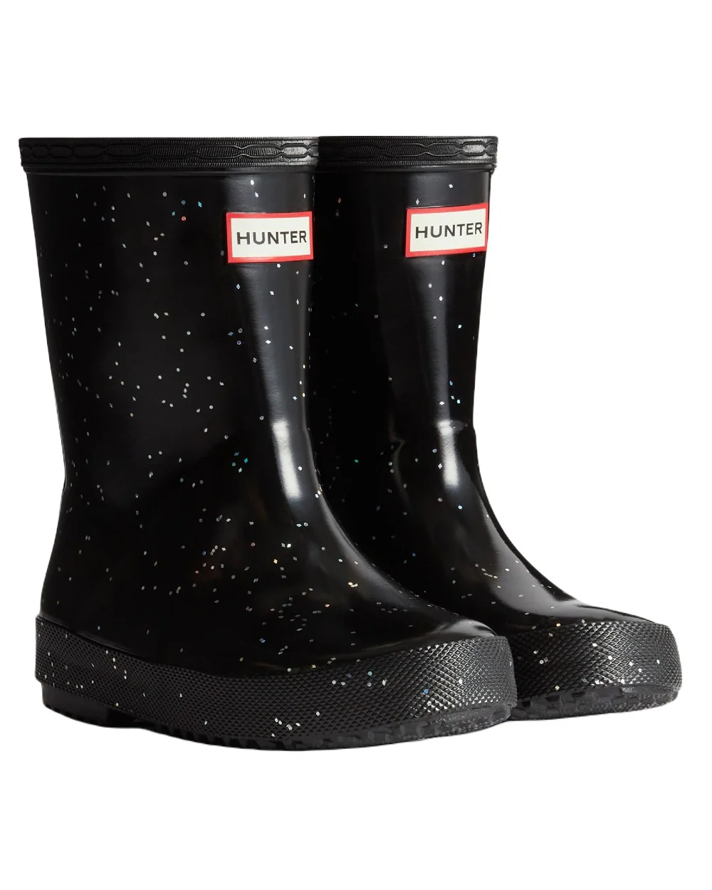 Hunter Kids First Original Giant Glitter Wellingtons - Image 4