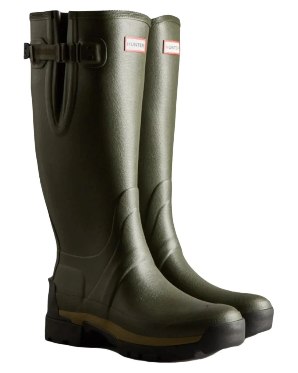 Hunter Mens Balmoral Neoprene Adjustable Wellingtons - Image 7