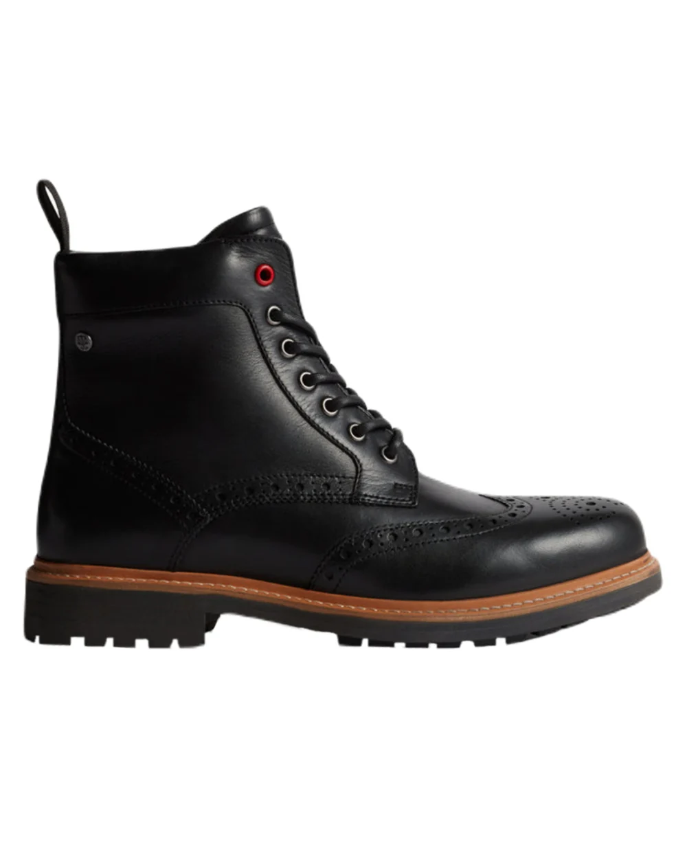 Hunter Mens Cawdor Brogue Ankle Boots - Image 3