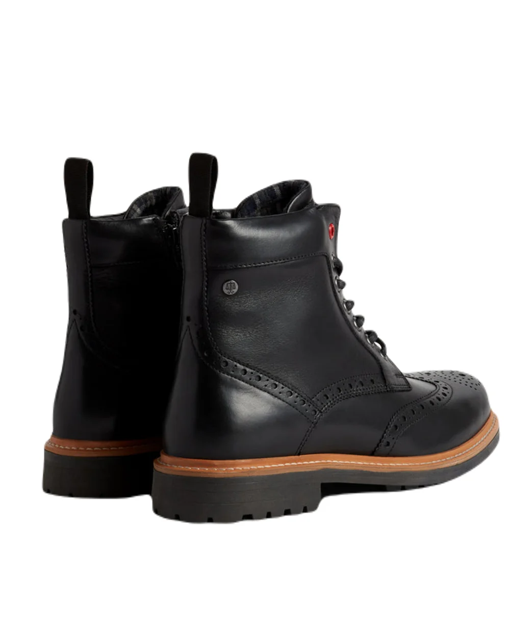 Hunter Mens Cawdor Brogue Ankle Boots - Image 5