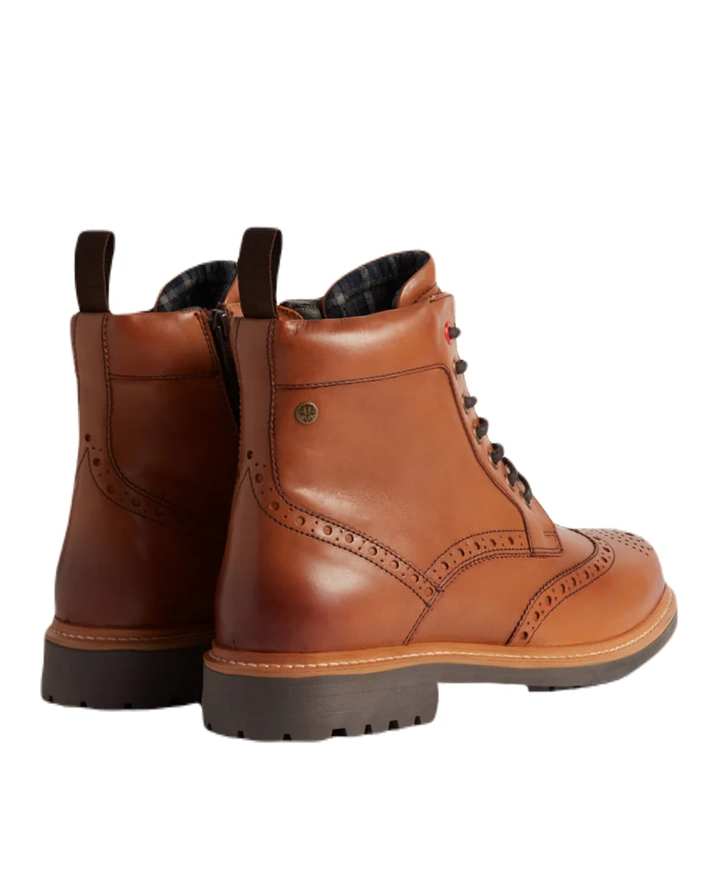 Hunter Mens Cawdor Brogue Ankle Boots - Image 7