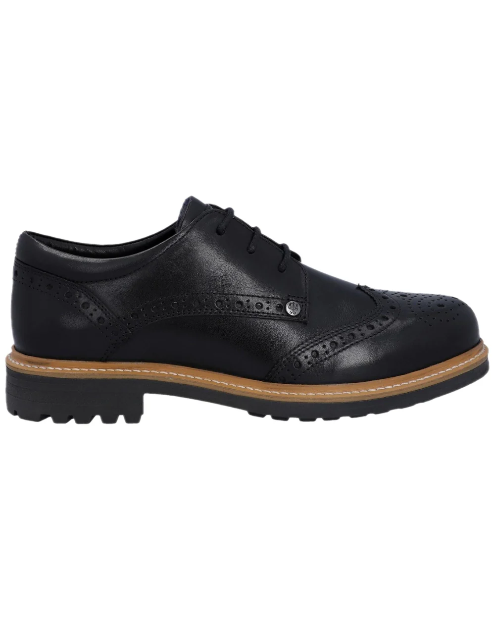 Hunter Mens Cawdor Brogue Gibson Shoes - Image 3