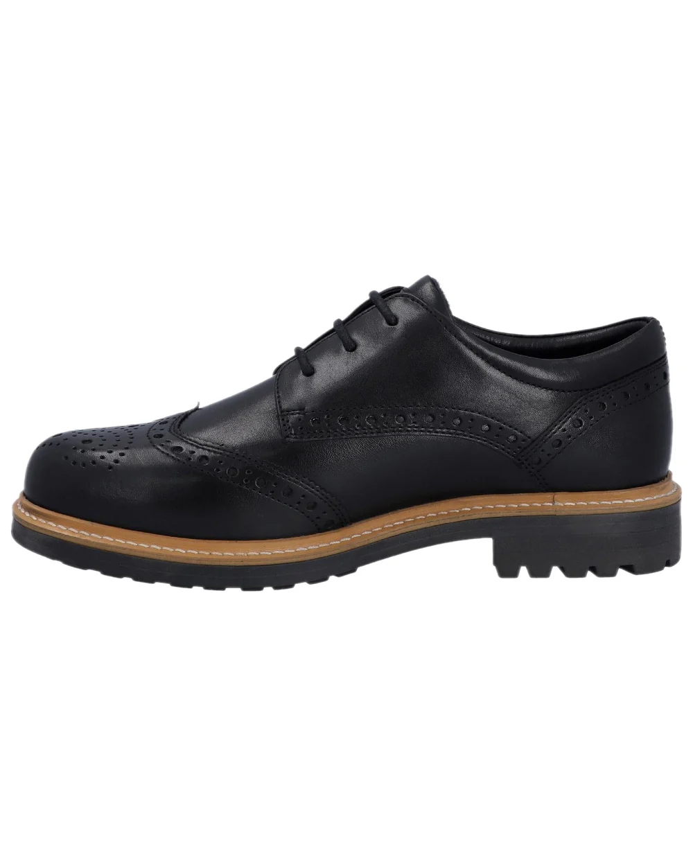 Hunter Mens Cawdor Brogue Gibson Shoes - Image 4