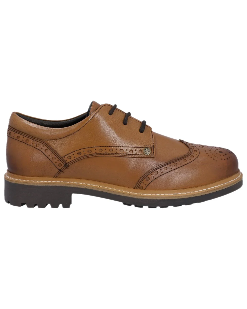 Hunter Mens Cawdor Brogue Gibson Shoes - Image 9