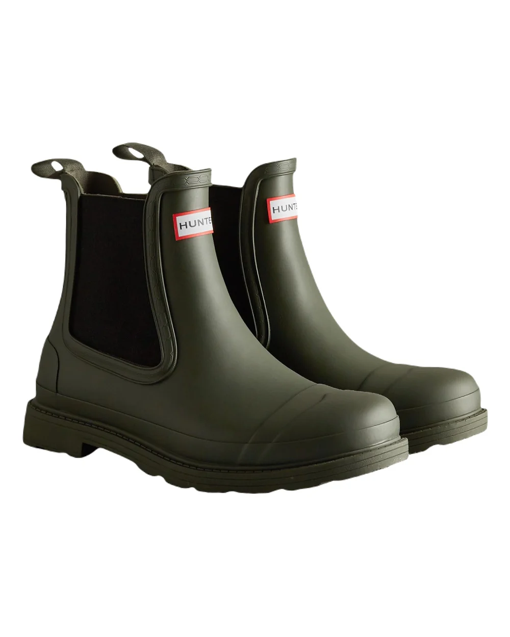 Hunter Mens Commando Chelsea Boots - Image 6