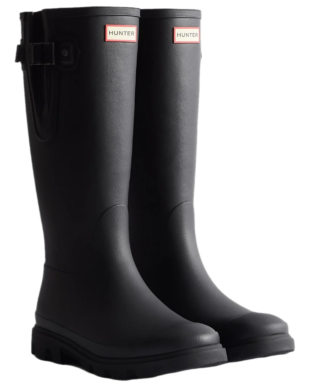 Hunter Mens Downpour Adjustable Tall Wellingtons - Image 2