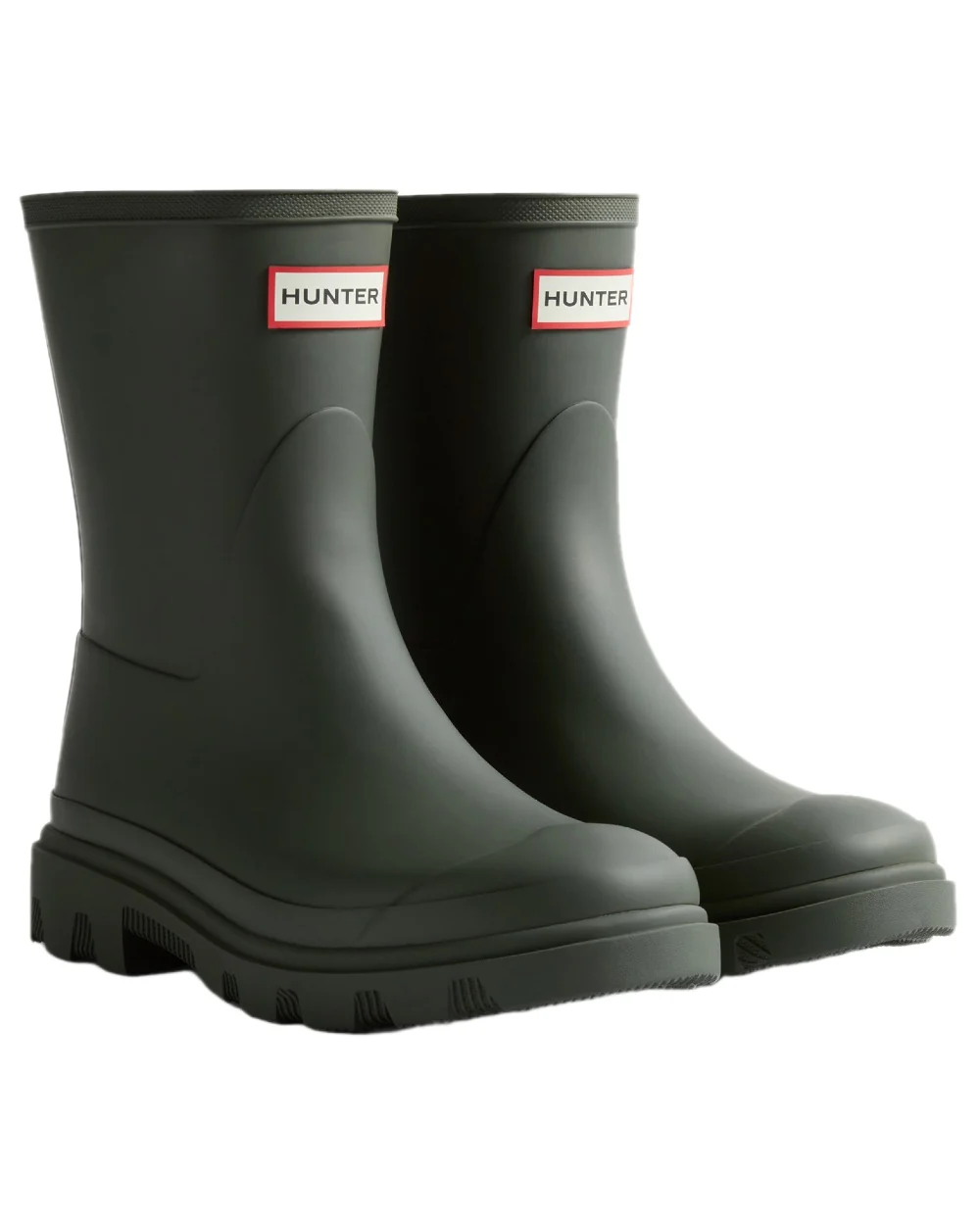 Hunter Mens Downpour Short Wellingtons - Image 8