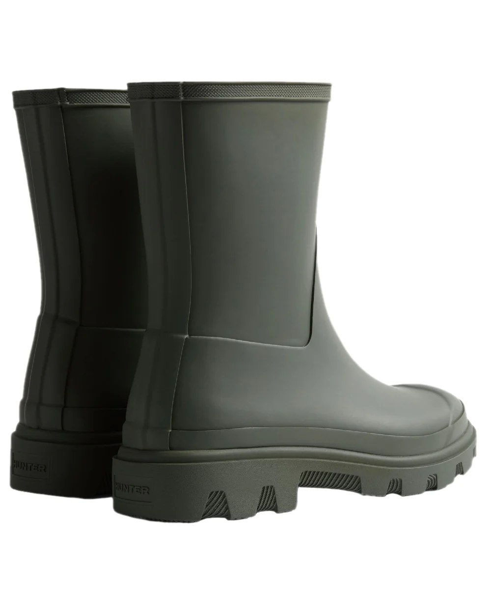 Hunter Mens Downpour Short Wellingtons - Image 9