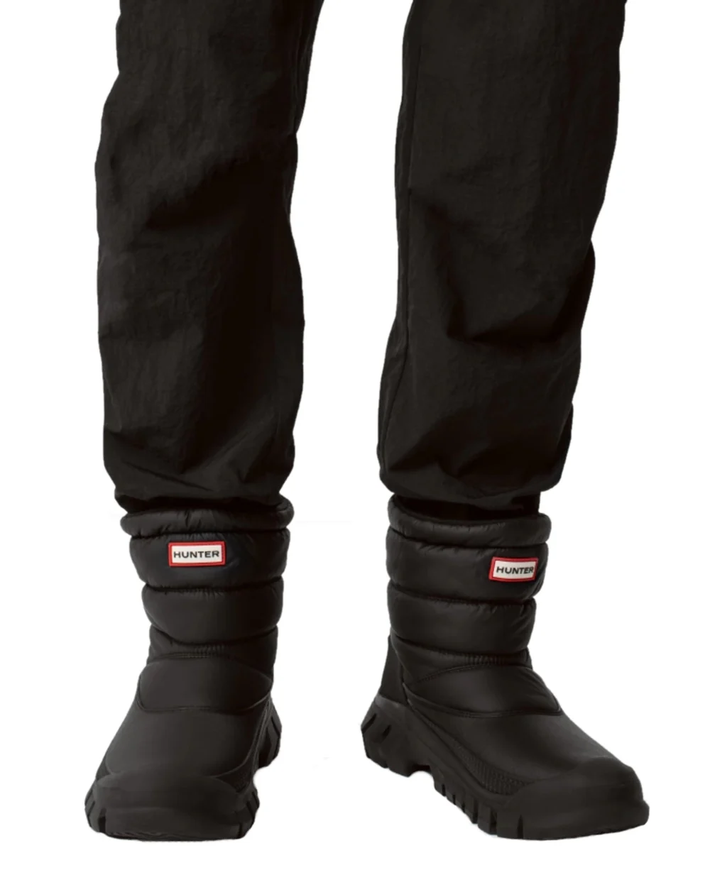 Hunter Mens Intrepid Short Snow Boots - Image 2