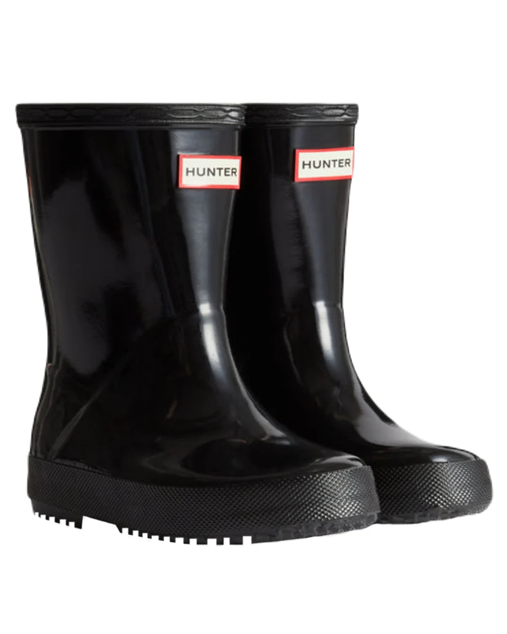 Hunter Original Kids First Gloss Wellingtons - Image 3
