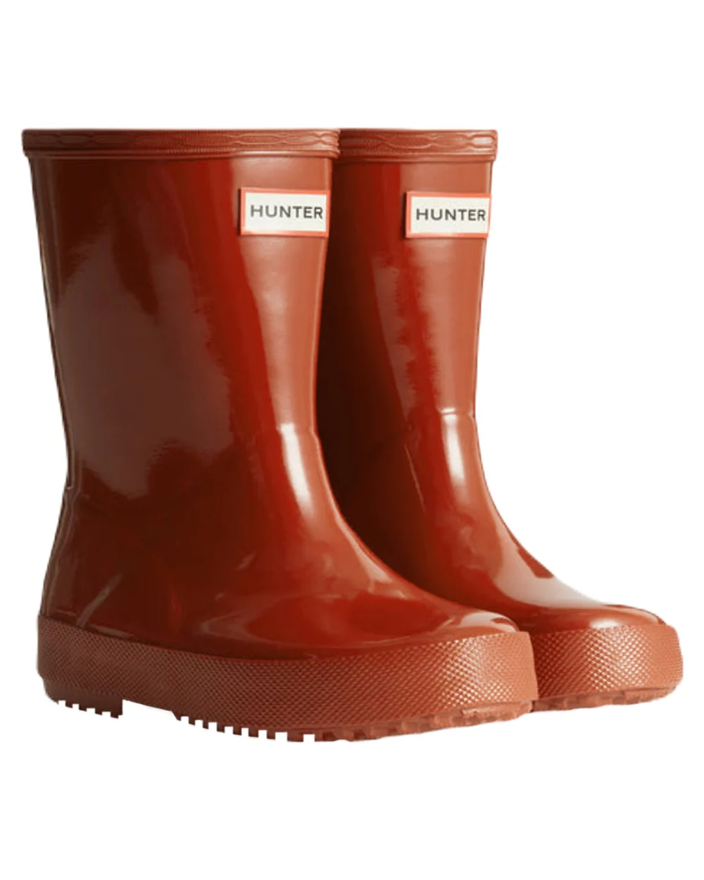 Hunter Original Kids First Gloss Wellingtons - Image 7