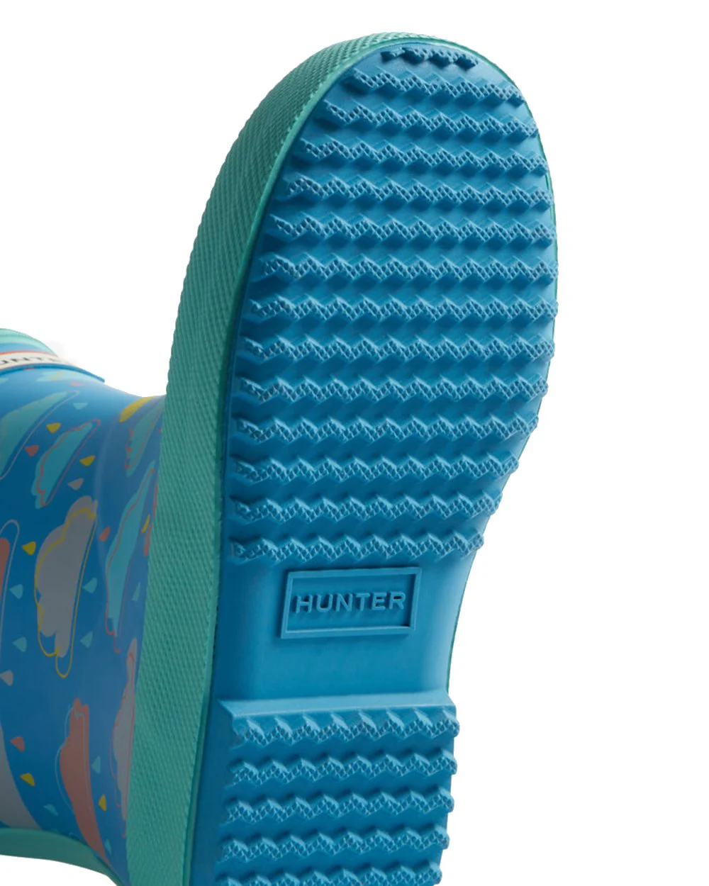 Hunter Original Kids First Rain Cloud Print Wellingtons - Image 4