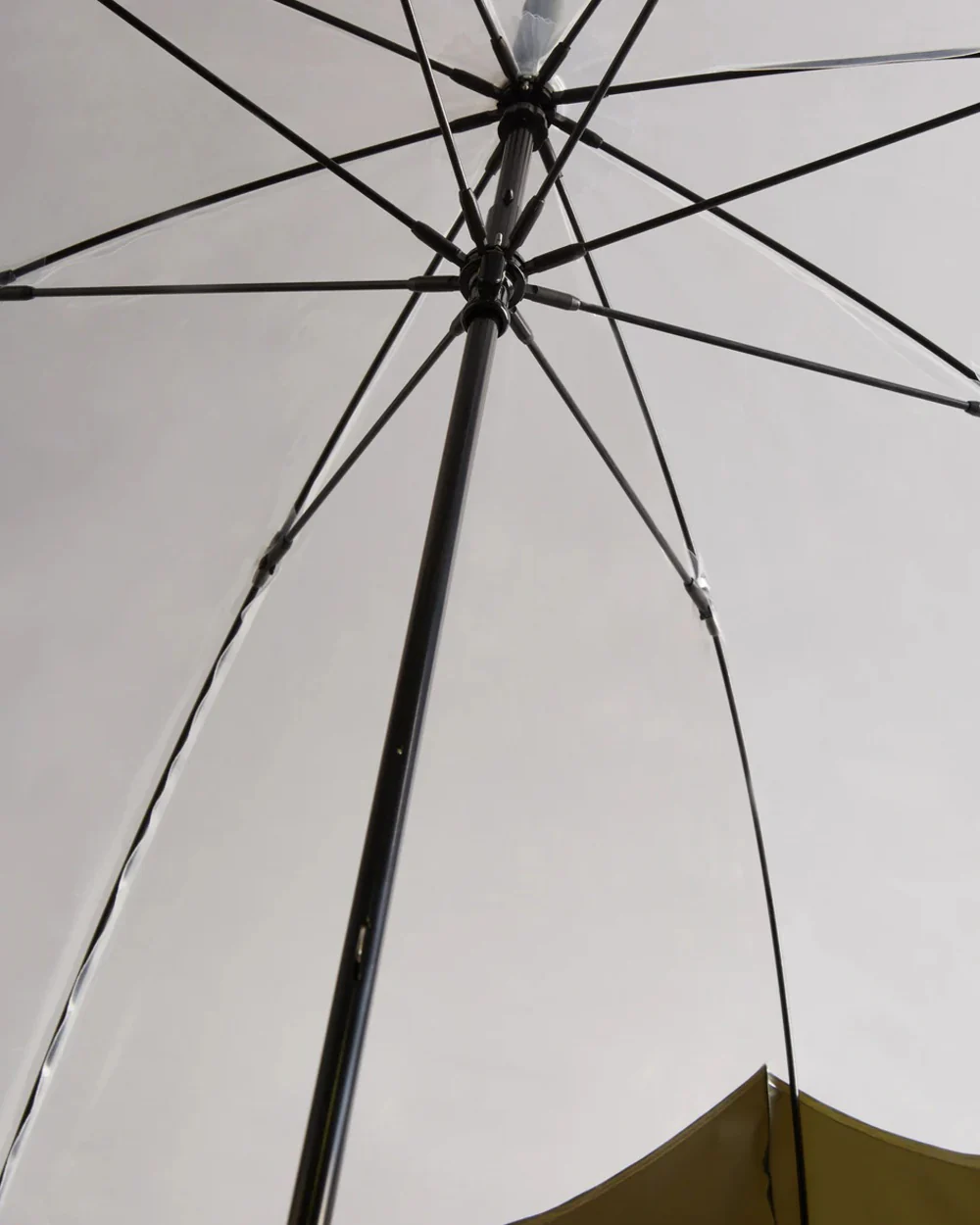 Hunter Transparent Moustache Bubble Umbrella - Image 3