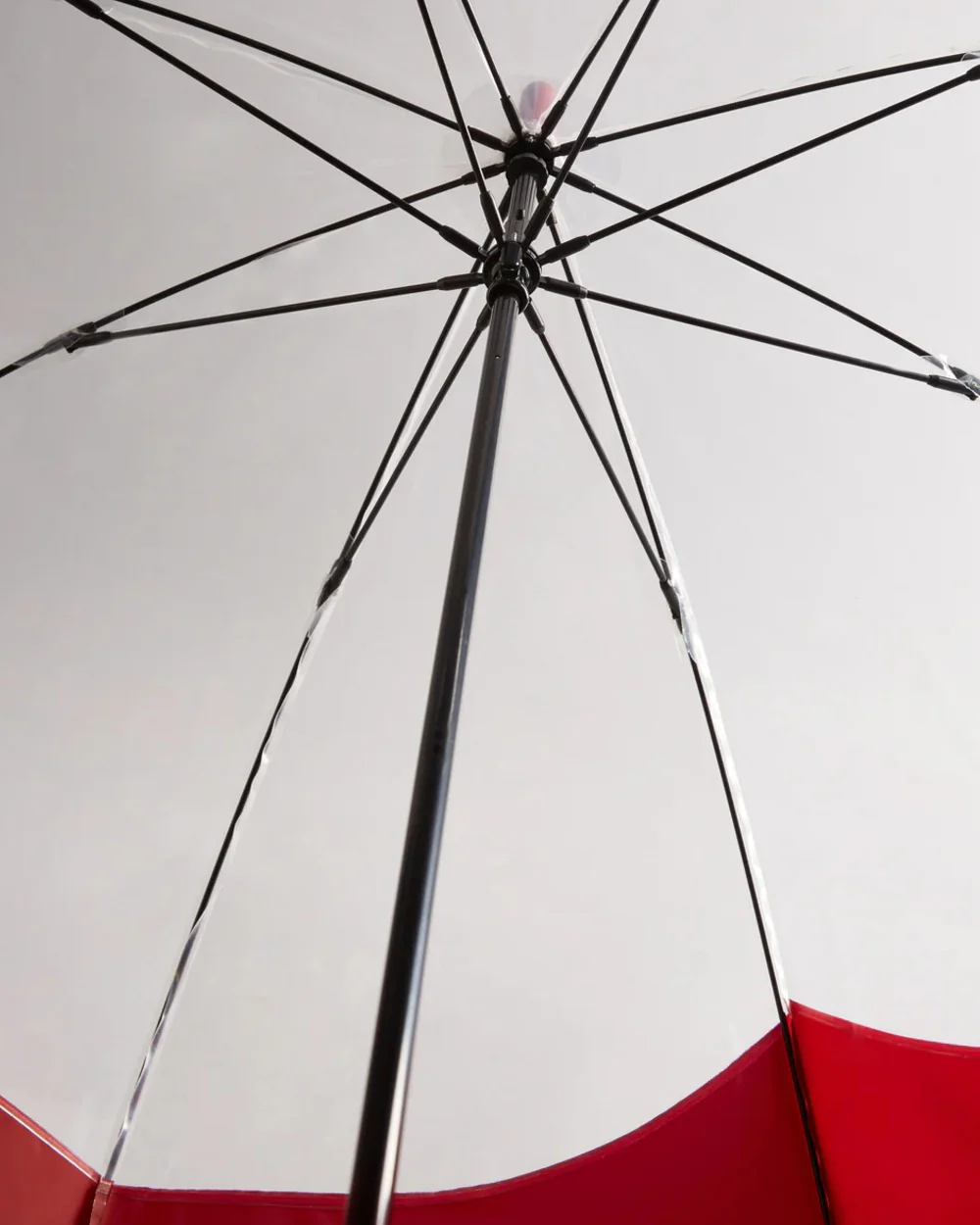Hunter Transparent Moustache Bubble Umbrella - Image 6