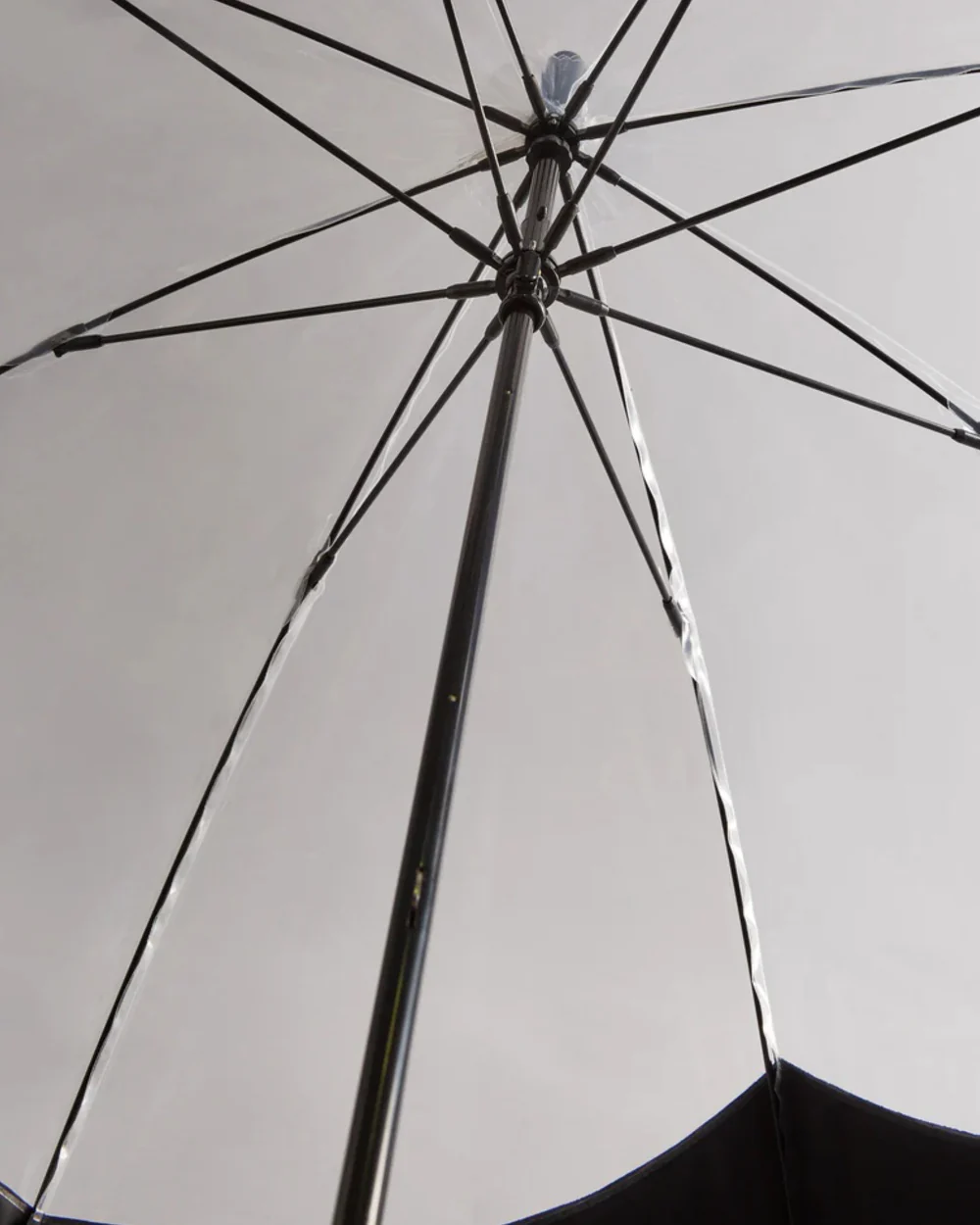 Hunter Transparent Moustache Bubble Umbrella - Image 9