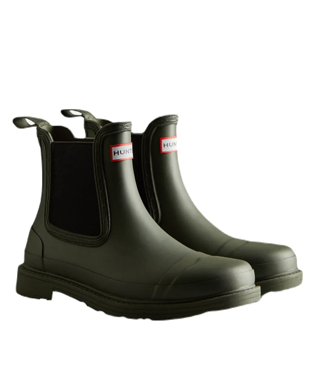 Hunter Womens Commando Chelsea Boots - Image 9