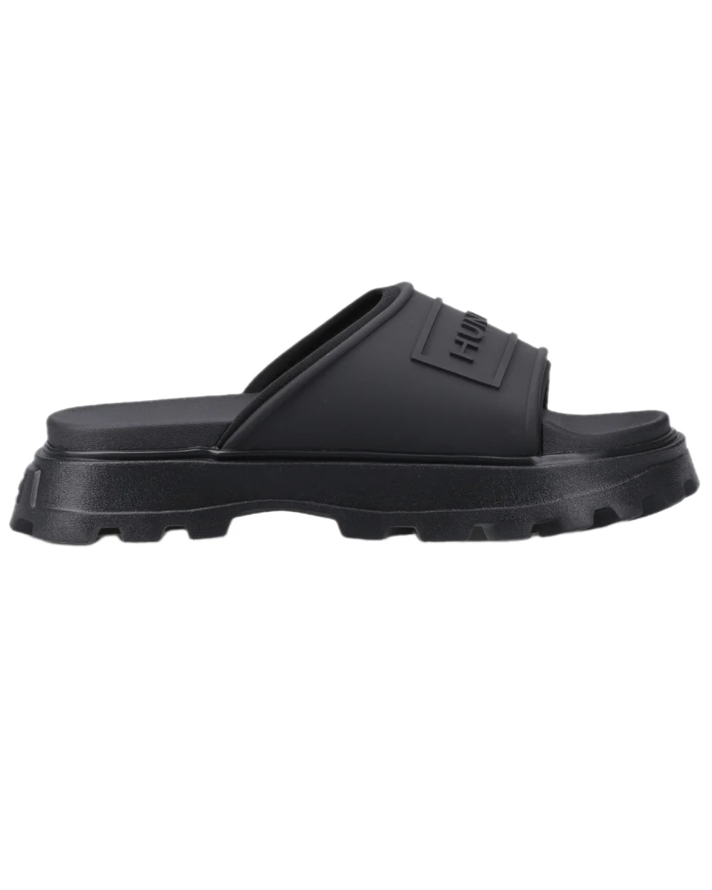 Hunter Womens Moulded Stacked Sliders - Image 3