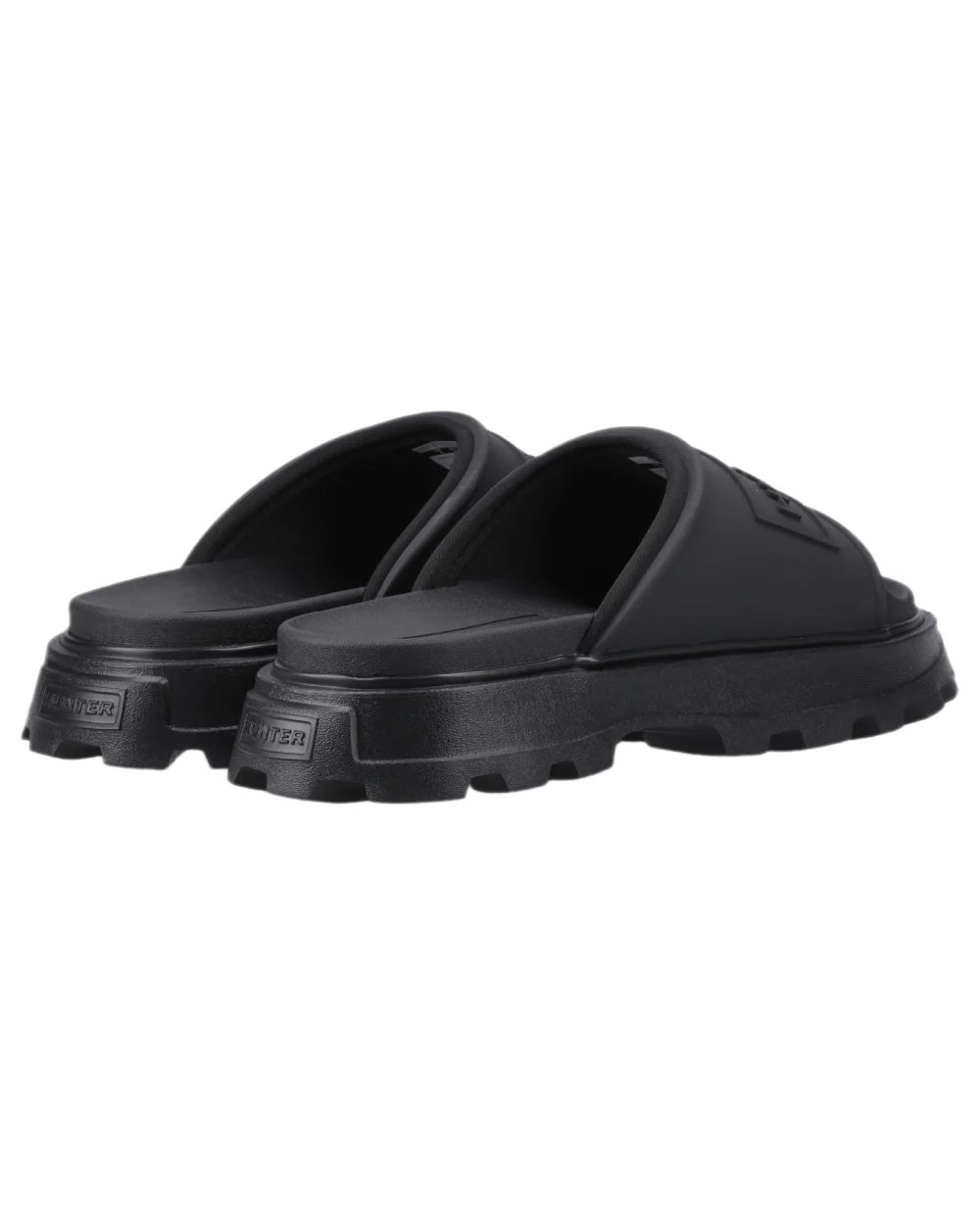 Hunter Womens Moulded Stacked Sliders - Image 4