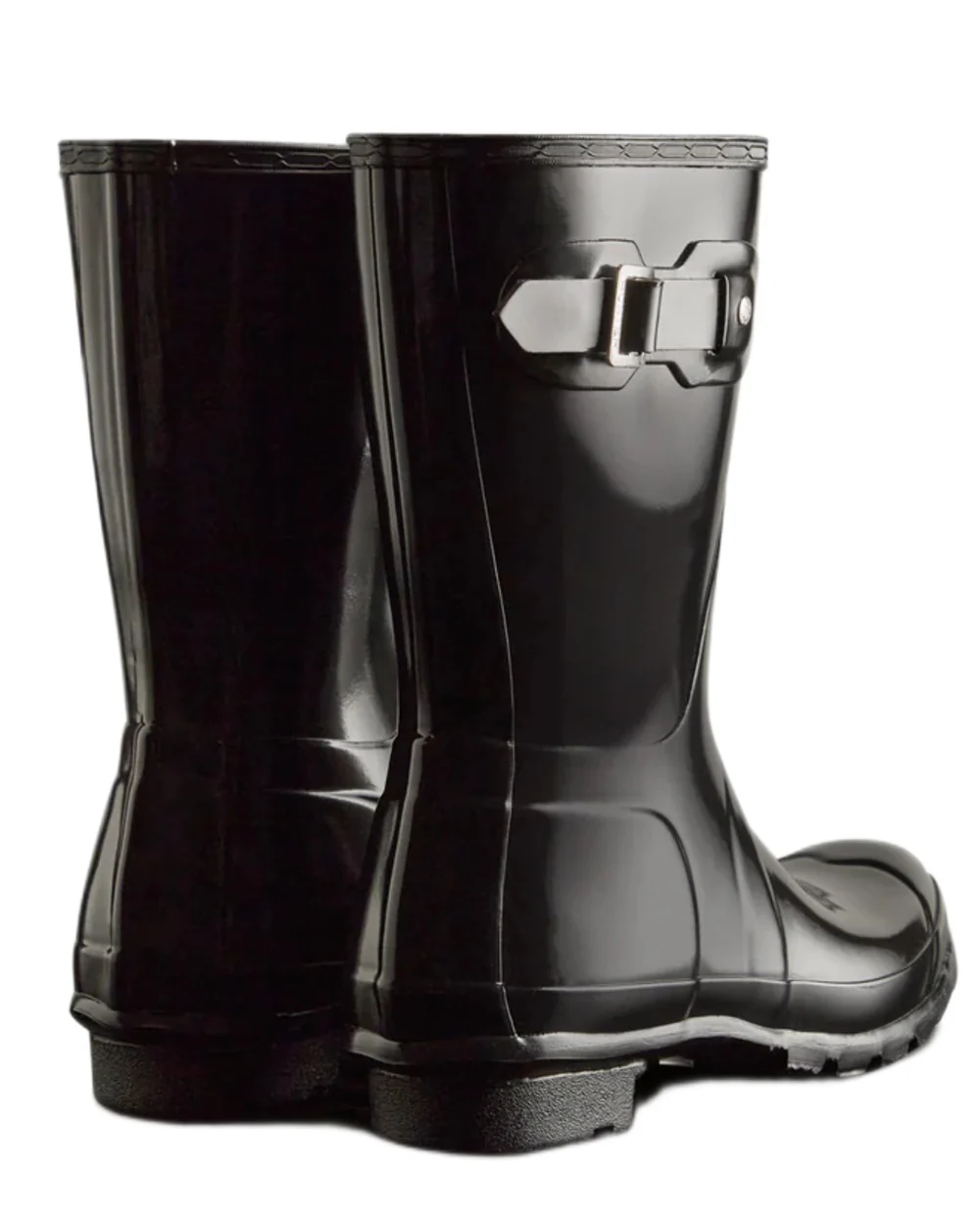 Hunter Womens Original Short Gloss Wellingtons - Image 5