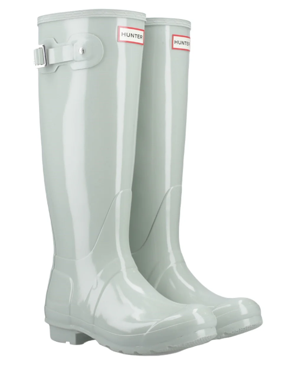 Hunter Womens Original Tall Gloss Wellingtons - Image 2