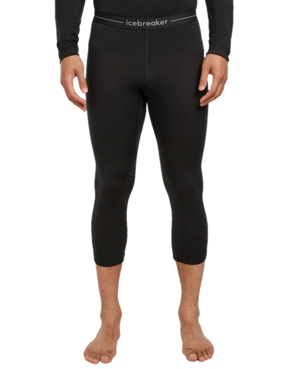 Icebreaker Mens Merino 200 Oasis 3/4 Thermal Leggings - Image 2
