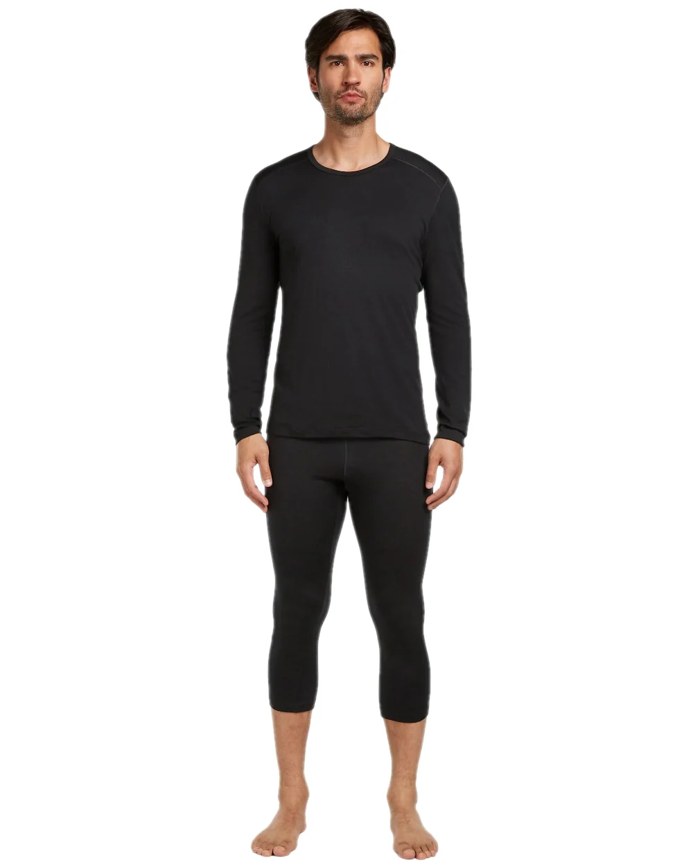Icebreaker Mens Merino 200 Oasis 3/4 Thermal Leggings - Image 3