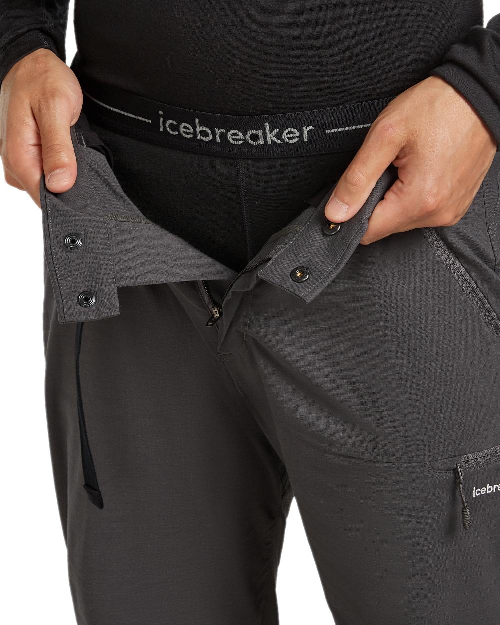 Icebreaker Mens Merino 200 Oasis 3/4 Thermal Leggings - Image 5