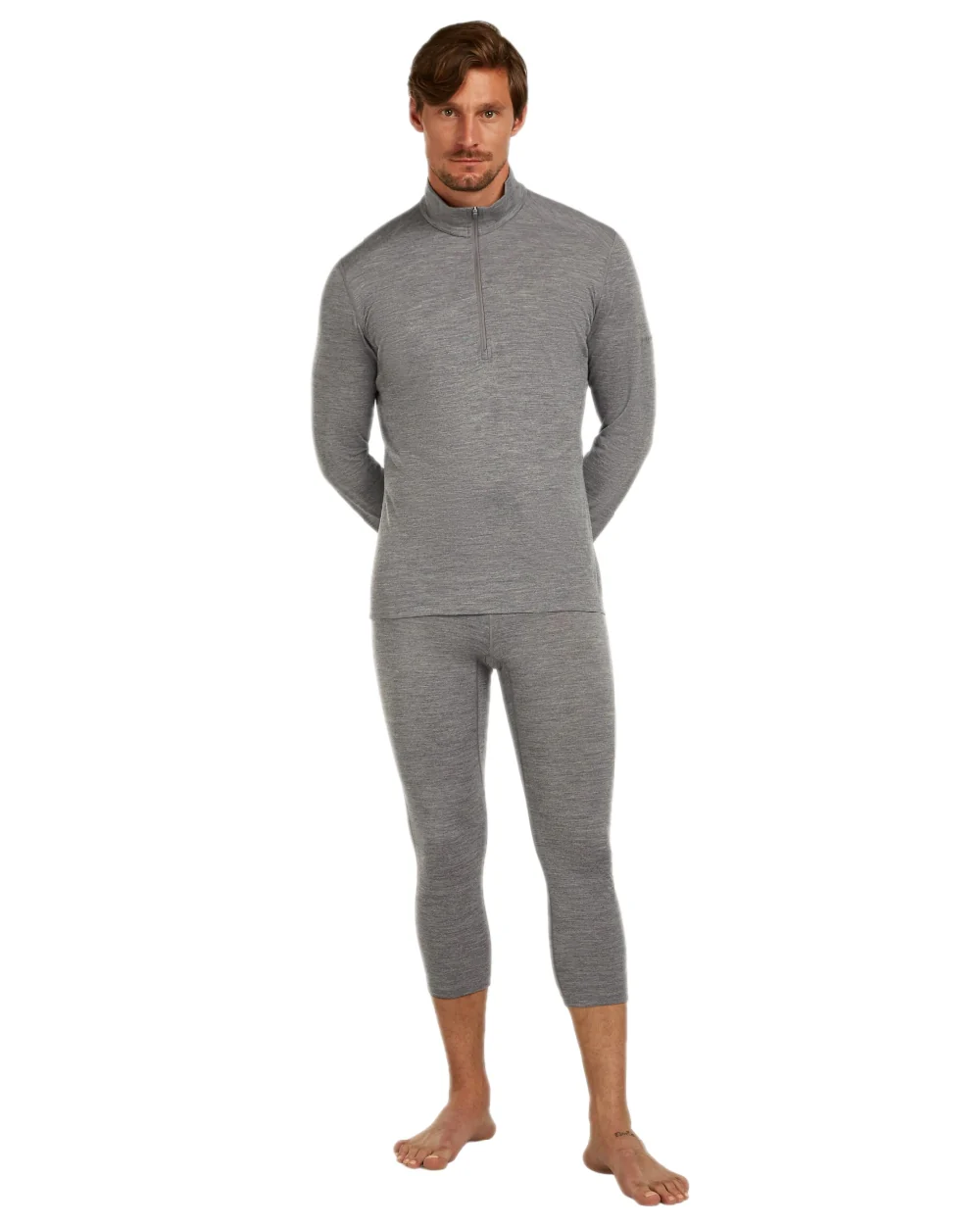 Icebreaker Mens Merino 200 Oasis 3/4 Thermal Leggings - Image 9