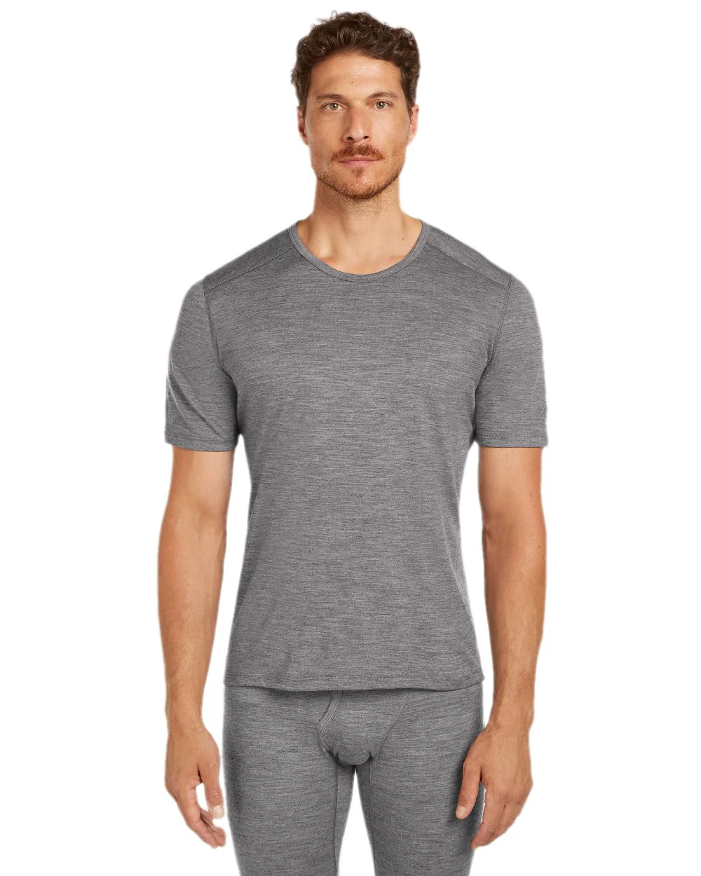 Icebreaker Mens Merino 200 Oasis Crew Short Sleeve Thermal Top - Image 2