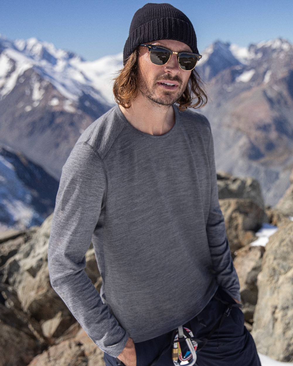 Icebreaker Mens Merino 200 Oasis Crew Thermal Top - Image 12