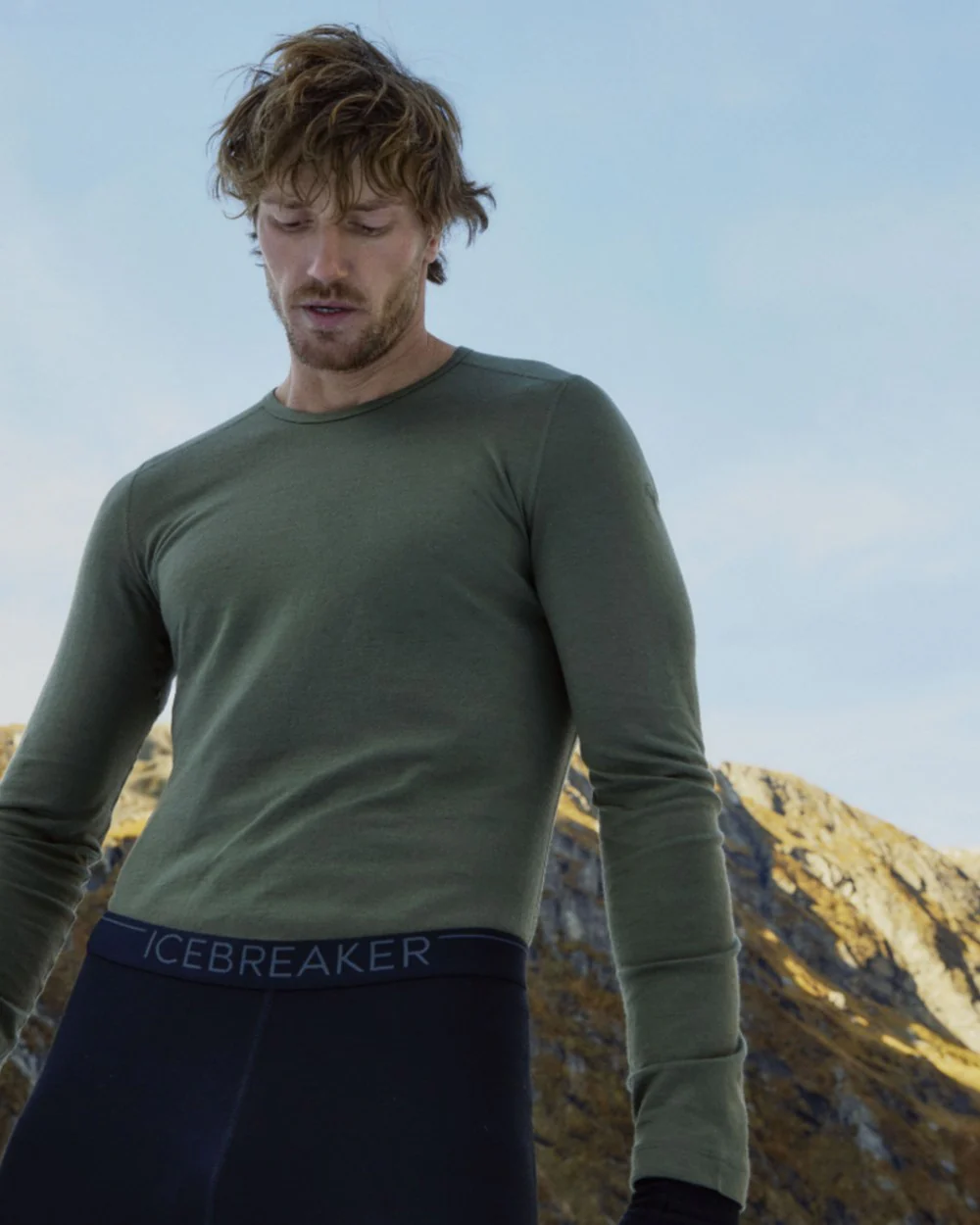 Icebreaker Mens Merino 200 Oasis Crew Thermal Top - Image 44